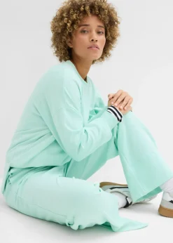 Outlet Pantalón de chándal de mezcla de algodón Mujer Ropa Cómoda|Pantalones