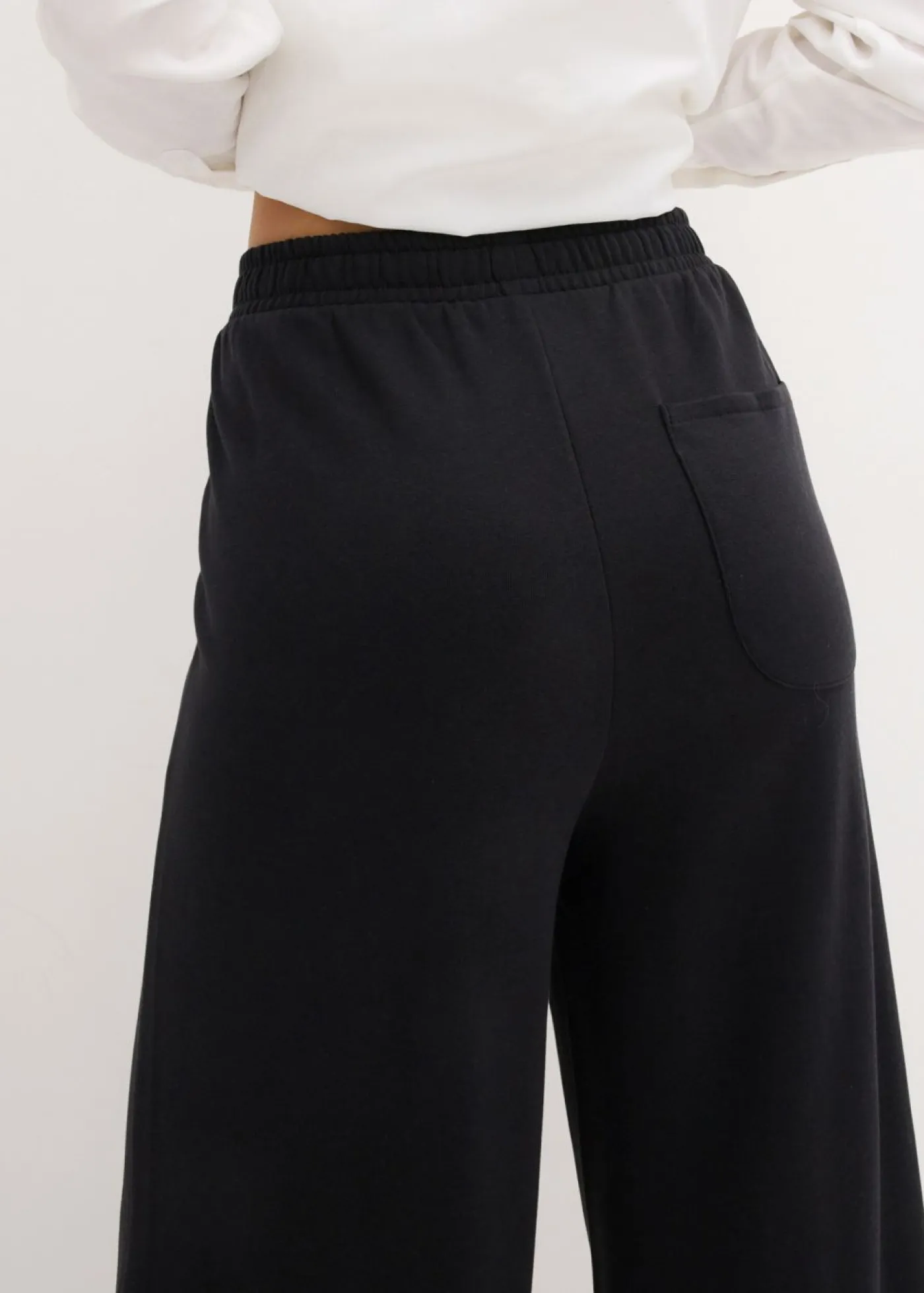 Pantalón de chándal de mezcla de algodón Mujer Ropa Cómoda|Pantalones