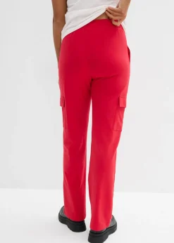 Online Pantalón de chándal en mezcla de algodón elástico Mujer Ropa Deportiva|Ropa Cómoda