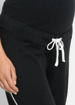 New Pantalón de chándal premamá de algodón ecológico con pierna recta Mujer Premamá