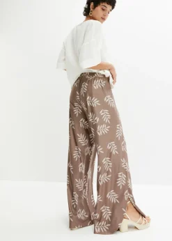 Pantalón de estilo palazzo Mujer Pantalones