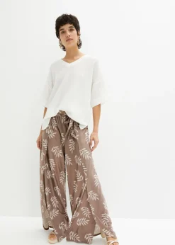 Pantalón de estilo palazzo Mujer Pantalones