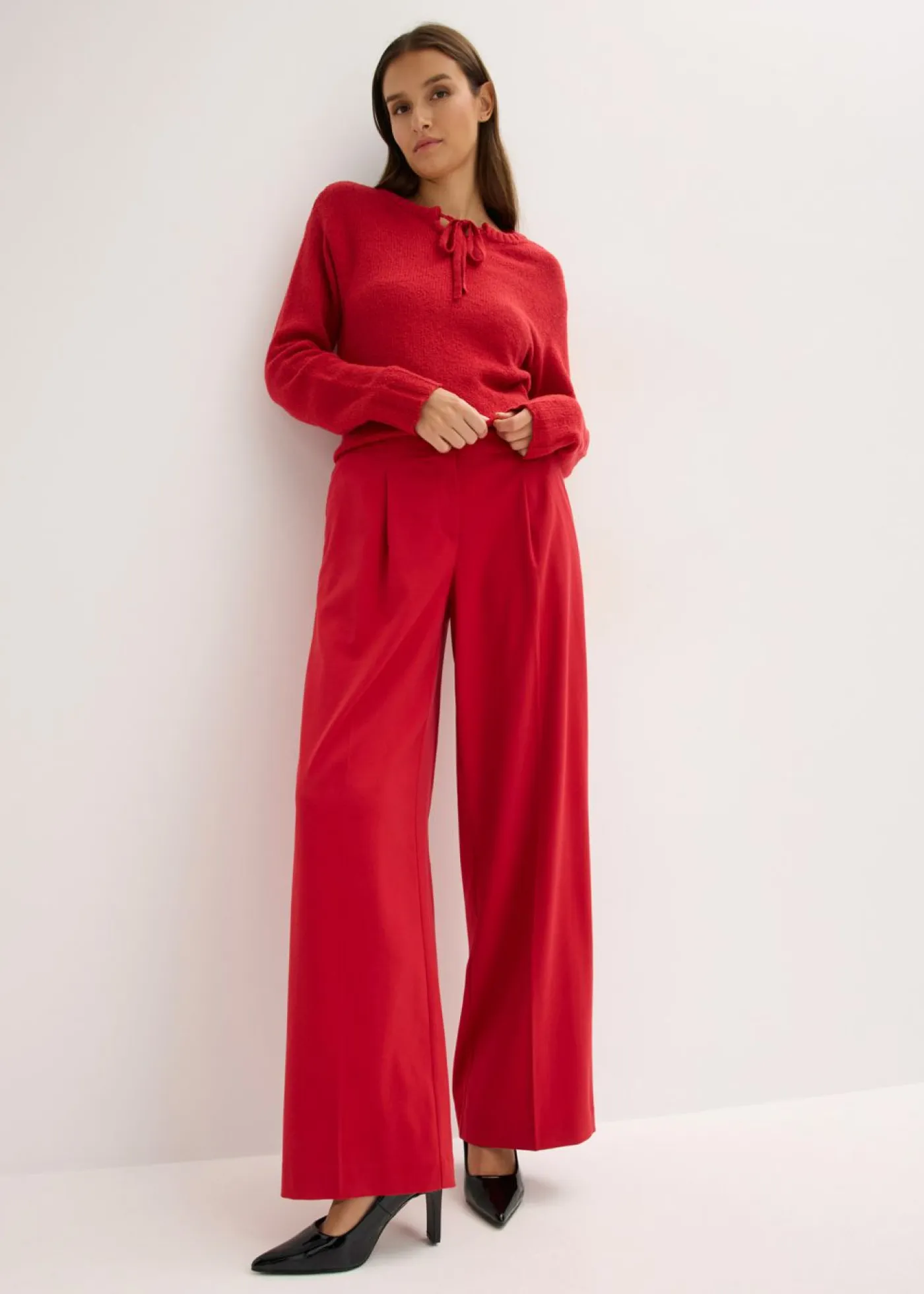 Clearance Pantalón de estilo palazzo Mujer Pantalones