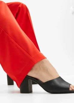Hot Pantalón de lentejuelas de corte holgado Mujer Pantalones