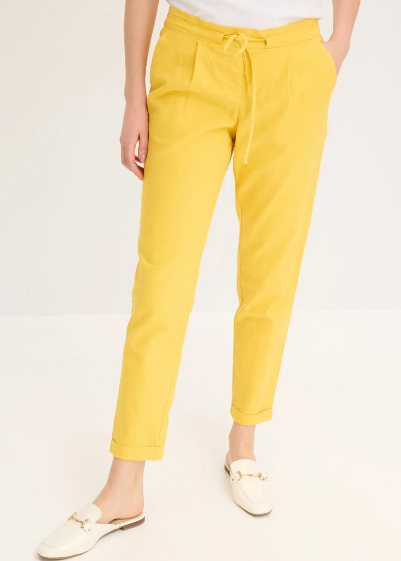 Best Pantalón de lino Mujer Pantalones|Novedades