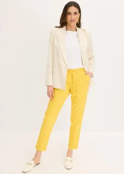 Best Pantalón de lino Mujer Pantalones|Novedades