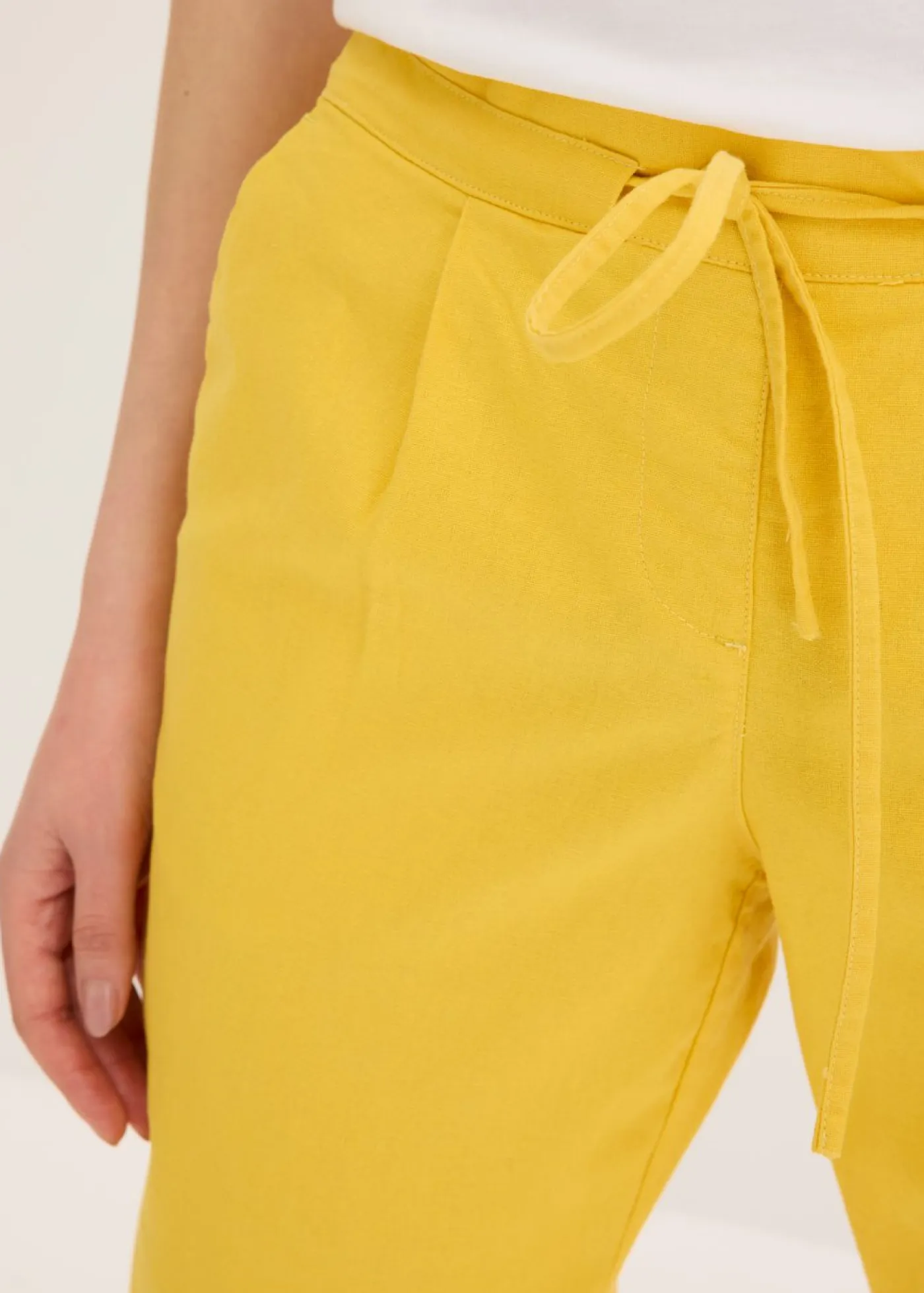 Best Pantalón de lino Mujer Pantalones|Novedades