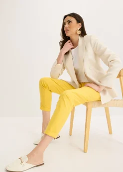 Best Pantalón de lino Mujer Pantalones|Novedades
