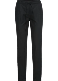 Clearance Pantalón de lino Mujer Pantalones|Novedades
