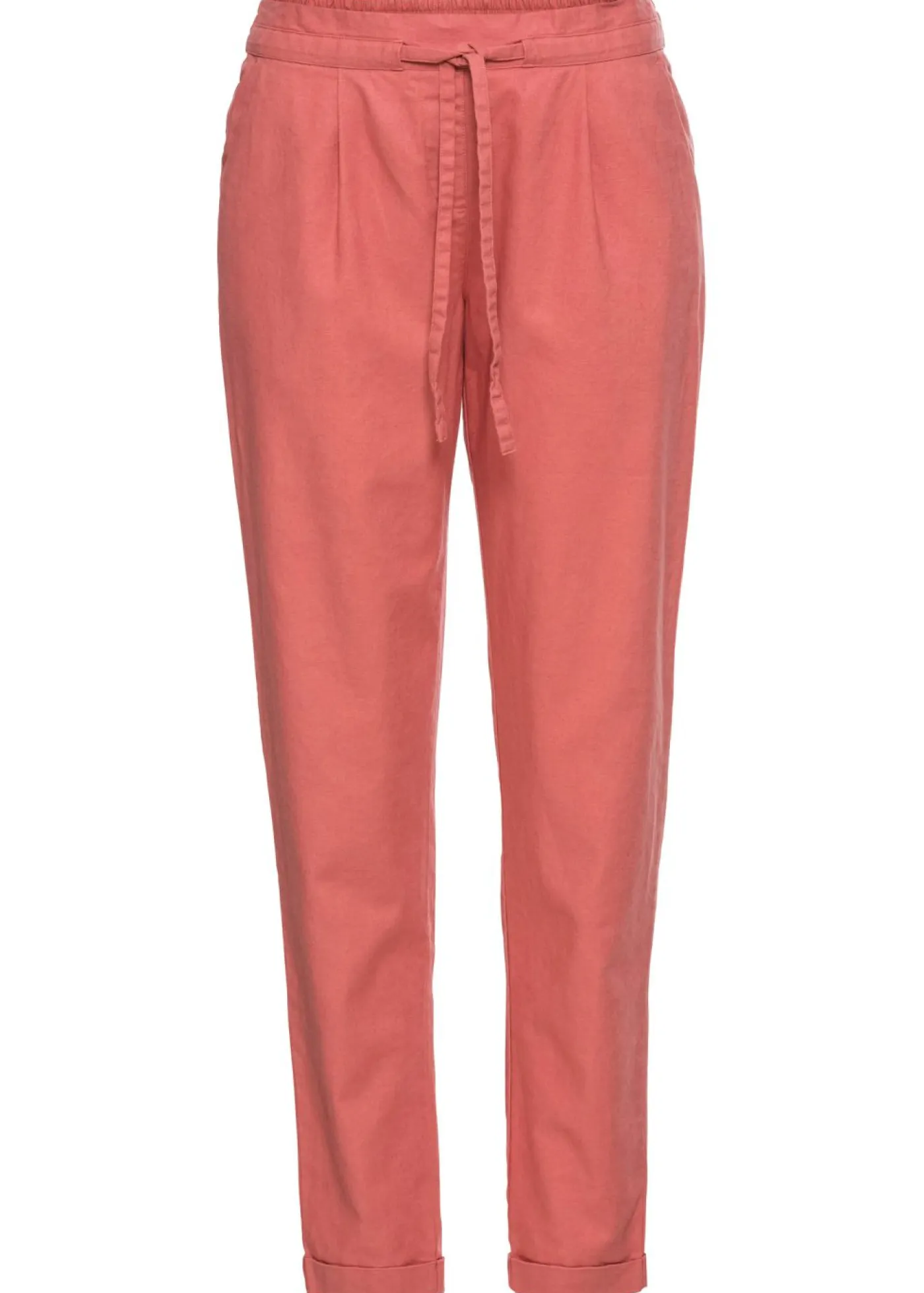 Clearance Pantalón de lino Mujer Pantalones|Novedades
