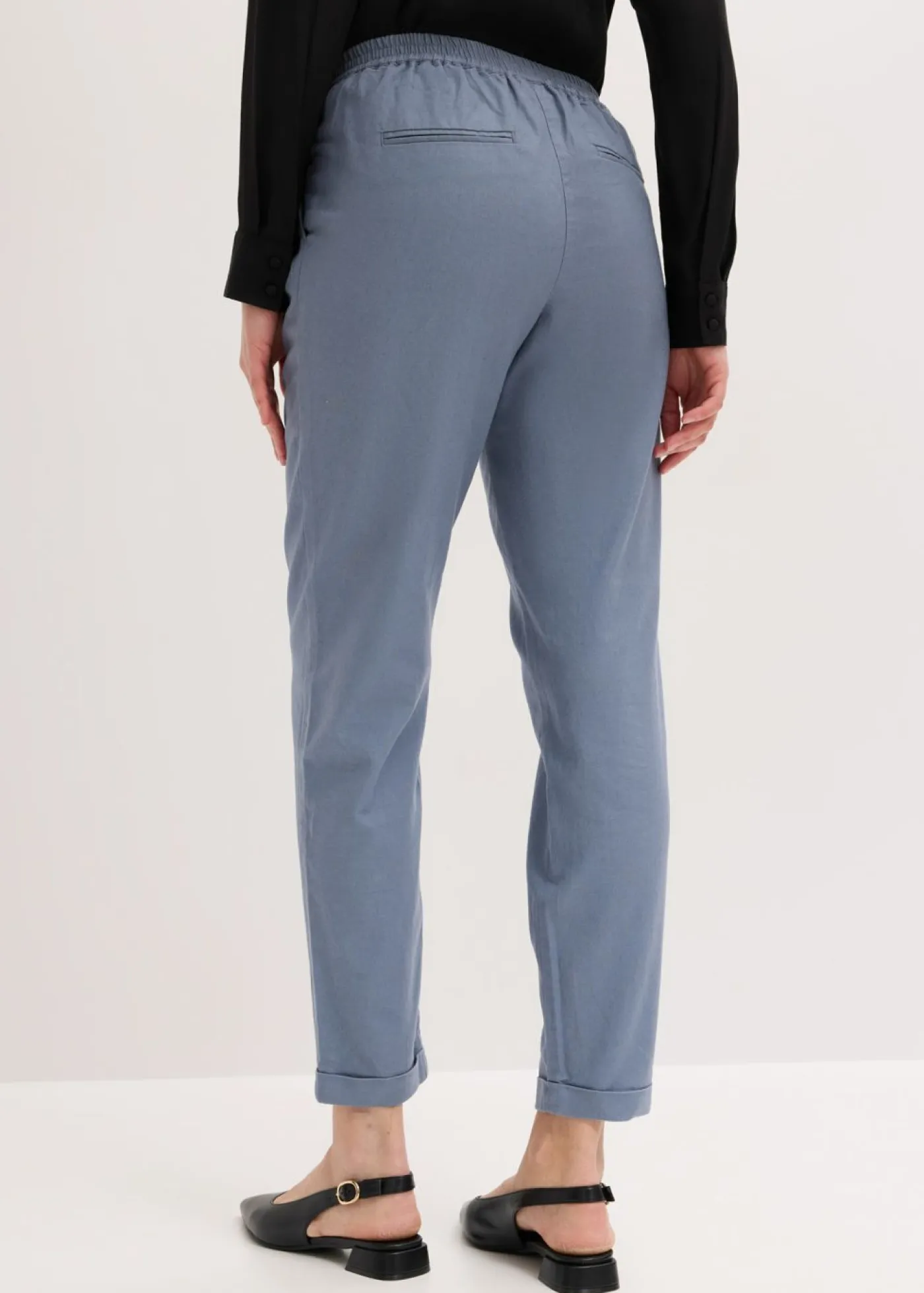 Hot Pantalón de lino Mujer Pantalones|Novedades