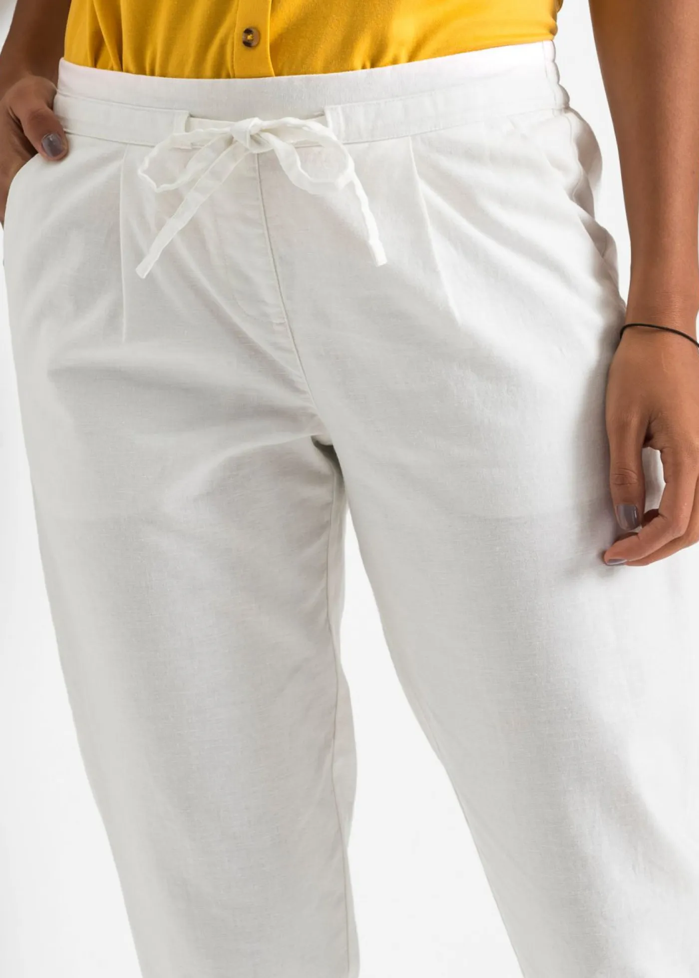 Best Pantalón de lino Mujer Pantalones|Novedades