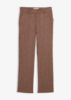 Clearance Pantalón de mezcla de lana suave Mujer Premium|Pantalones