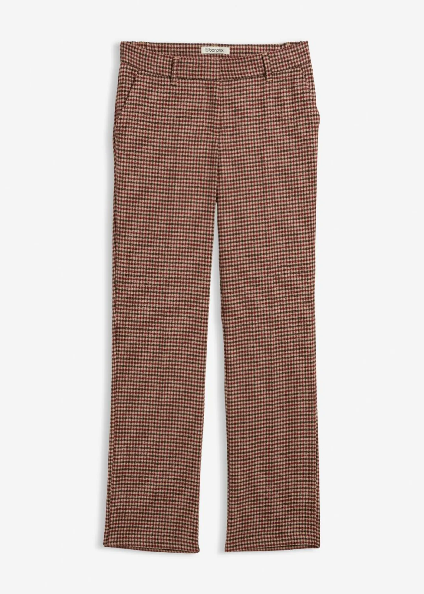 Clearance Pantalón de mezcla de lana suave Mujer Premium|Pantalones
