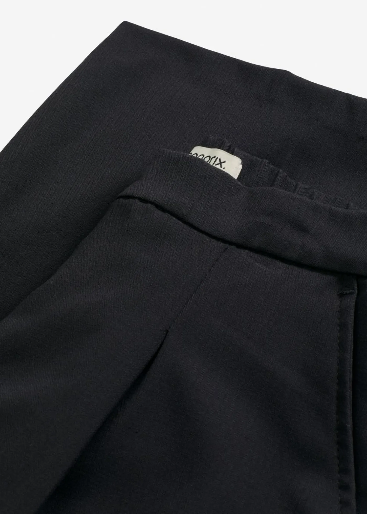 Hot Pantalón de mezcla de viscosa con diseño barrel Mujer Esenciales|Pantalones
