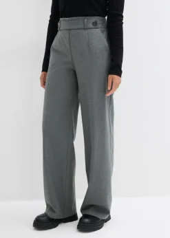 Online Pantalón de mezcla de viscosa Mujer Pantalones