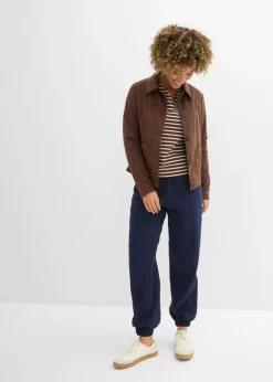 Sale Pantalón de muselina con cintura de nido de abeja Mujer Pantalones|Novedades
