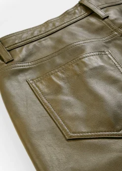 Discount Pantalón de napa de borrego Mujer Premium|Pantalones