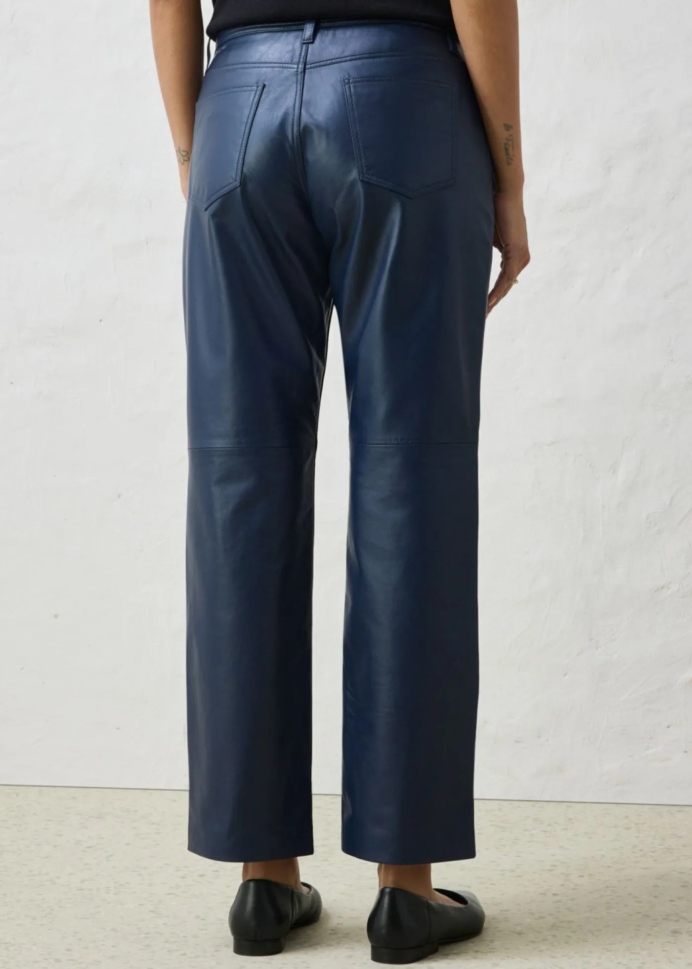 Clearance Pantalón de napa de borrego Mujer Premium|Pantalones