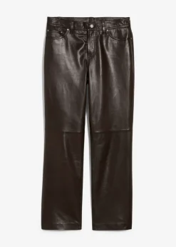 New Pantalón de napa de borrego Mujer Premium|Pantalones