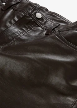 New Pantalón de napa de borrego Mujer Premium|Pantalones