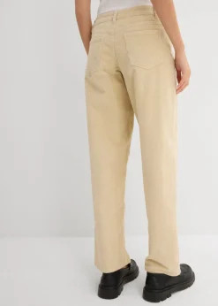 Sale Pantalón de pana barrel, mid waist Mujer Pantalones