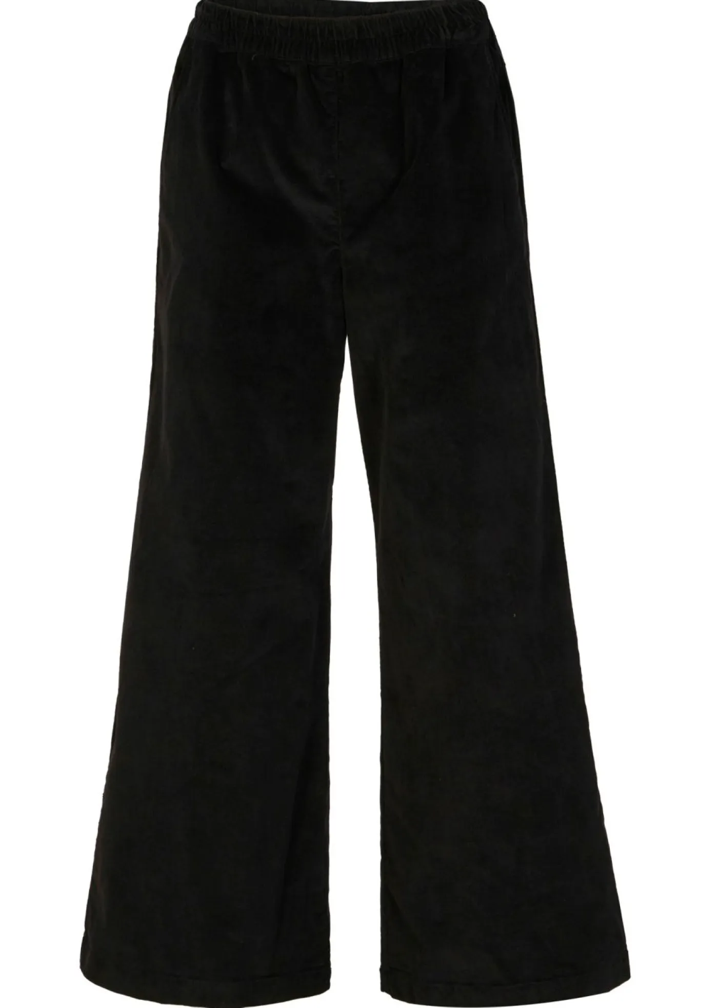Sale Pantalón de pana con cintura cómoda, high waist Mujer Pantalones
