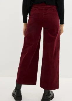 Online Pantalón de pana con cintura cómoda, high waist Mujer Pantalones