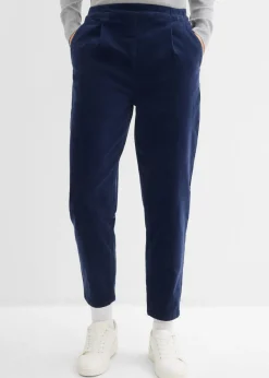 Clearance Pantalón de pana de algodón orgánico Mujer Pantalones