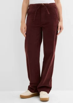 Sale Pantalón de pana de mezcla de algodón Mujer Pantalones