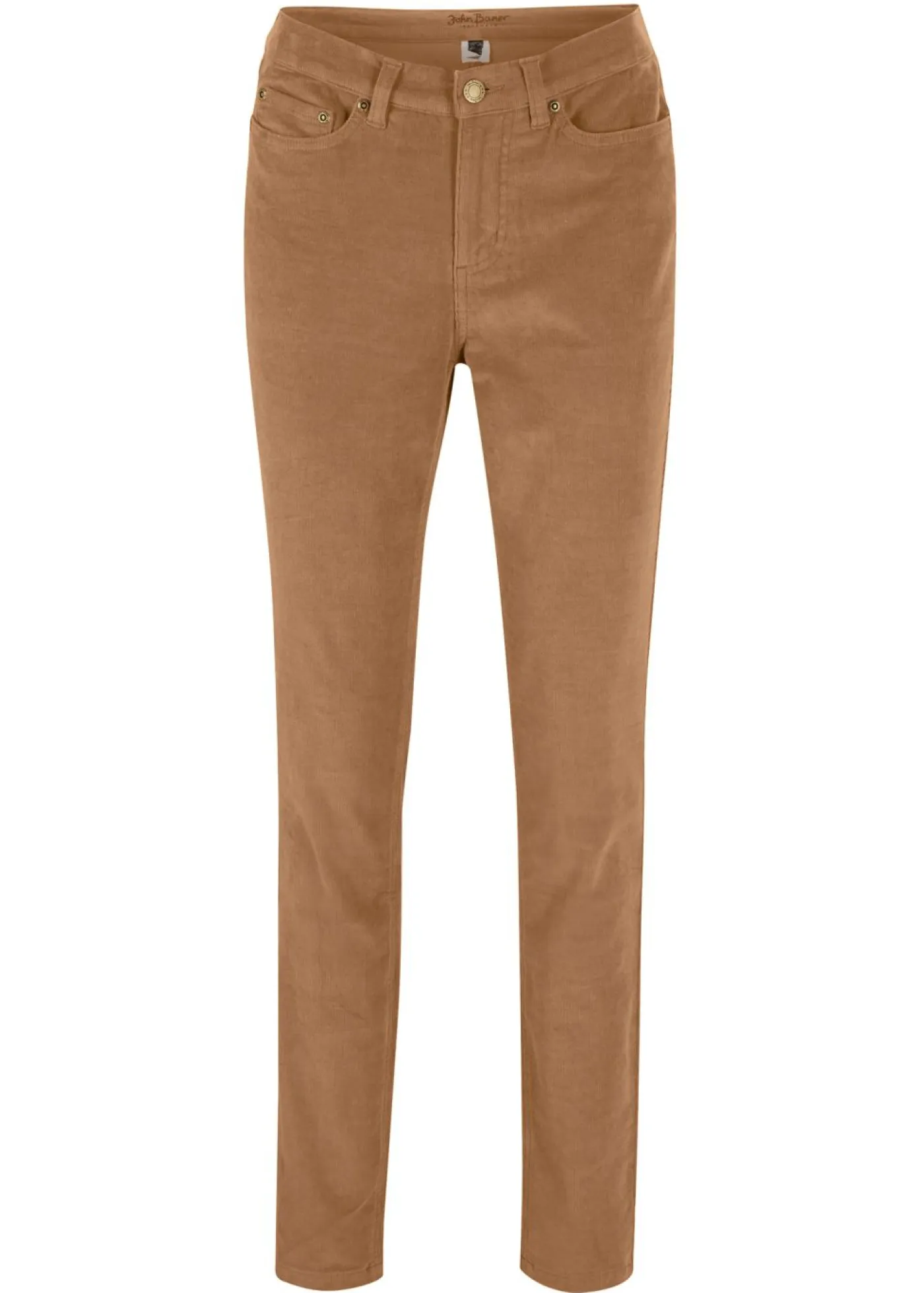 Pantalón de pana elástico, skinny Mujer Pantalones