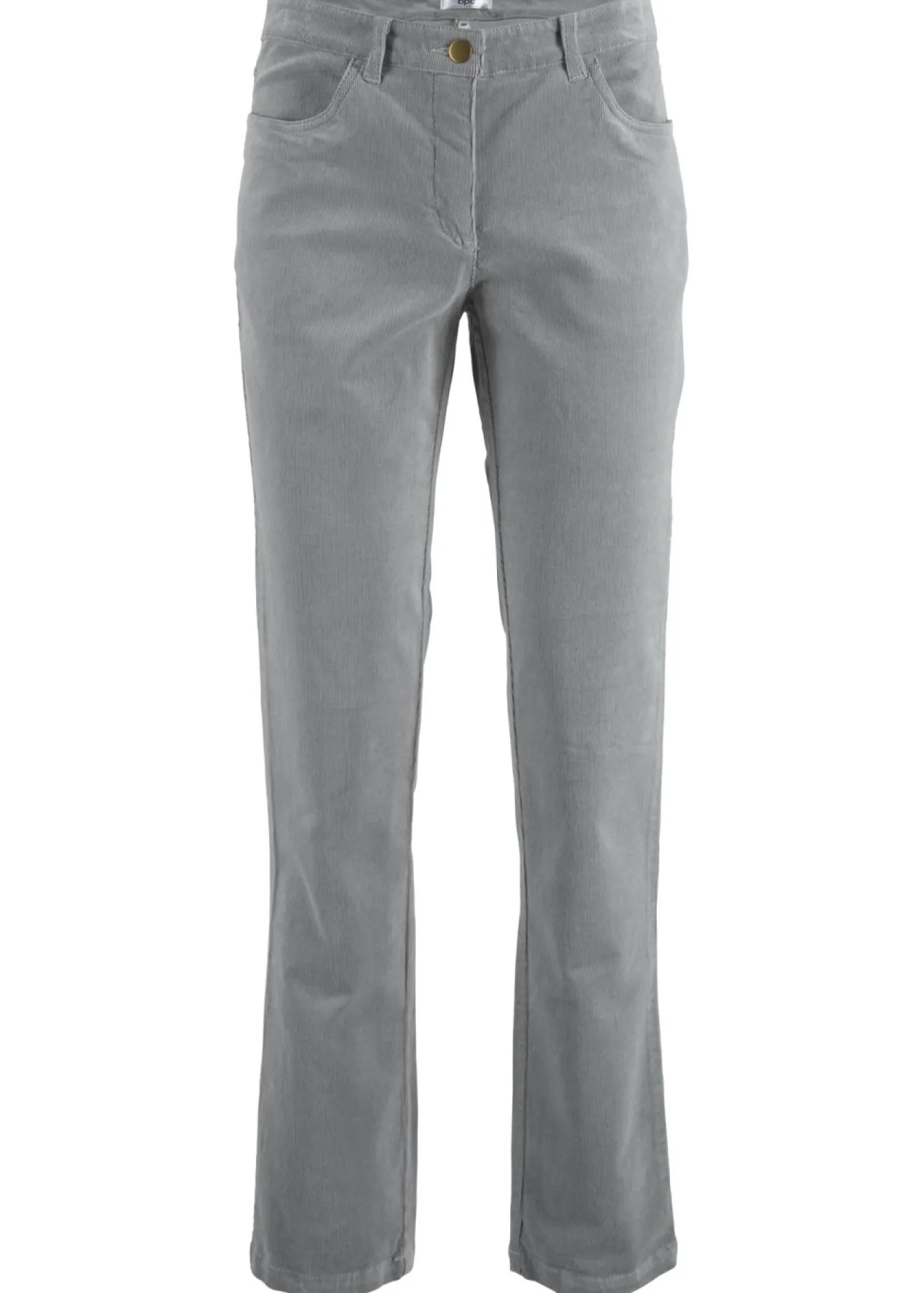 Pantalón de pana elásticos, straight Mujer Pantalones