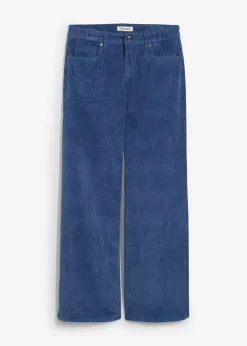 Discount Pantalón de pana en mezcla de algodón elástico Mujer Pantalones