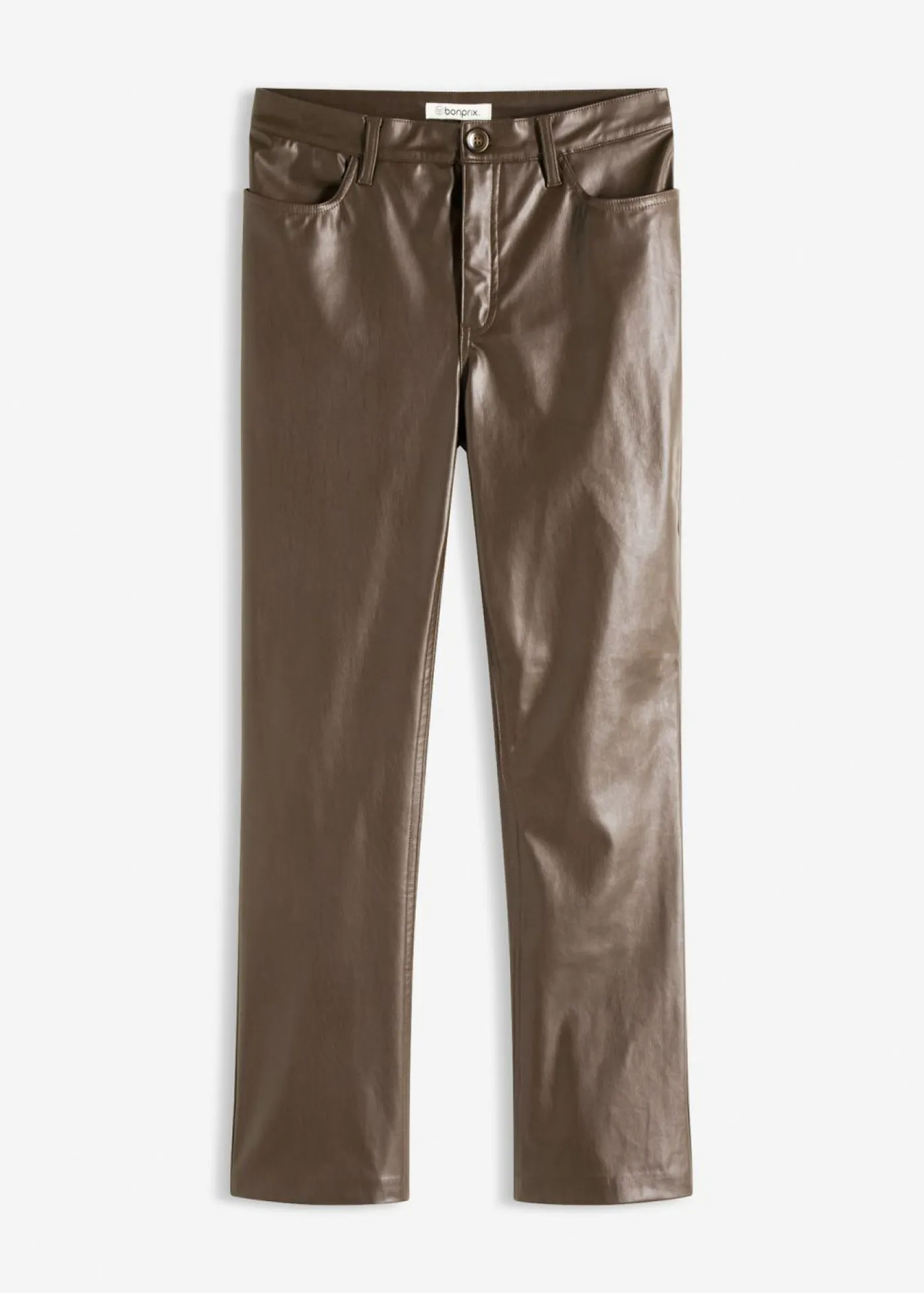 Sale Pantalón de piel sintética Mujer Pantalones