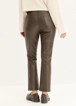 Sale Pantalón de piel sintética Mujer Pantalones