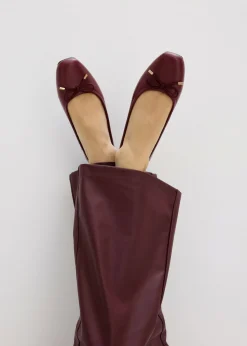 Pantalón de piel sintética Mujer Pantalones