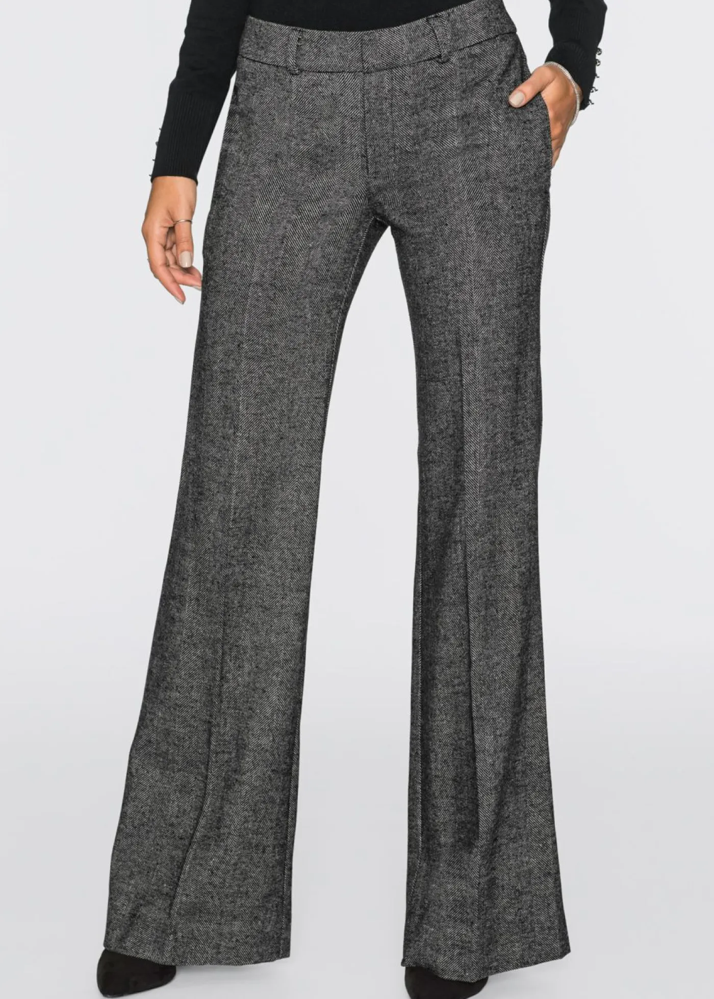 Best Pantalón de pierna ancha Mujer Pantalones