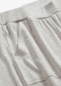 Clearance Pantalón de pijama de suave canalé de viscosa Mujer Homewear|Ropa Para Dormir