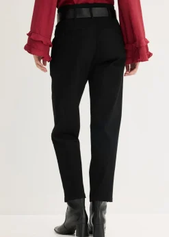 Best Pantalón de pinzas de algodón Mujer Pantalones