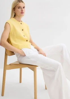 Best Pantalón de pinzas de lyocell fluido Mujer Esenciales|Pantalones
