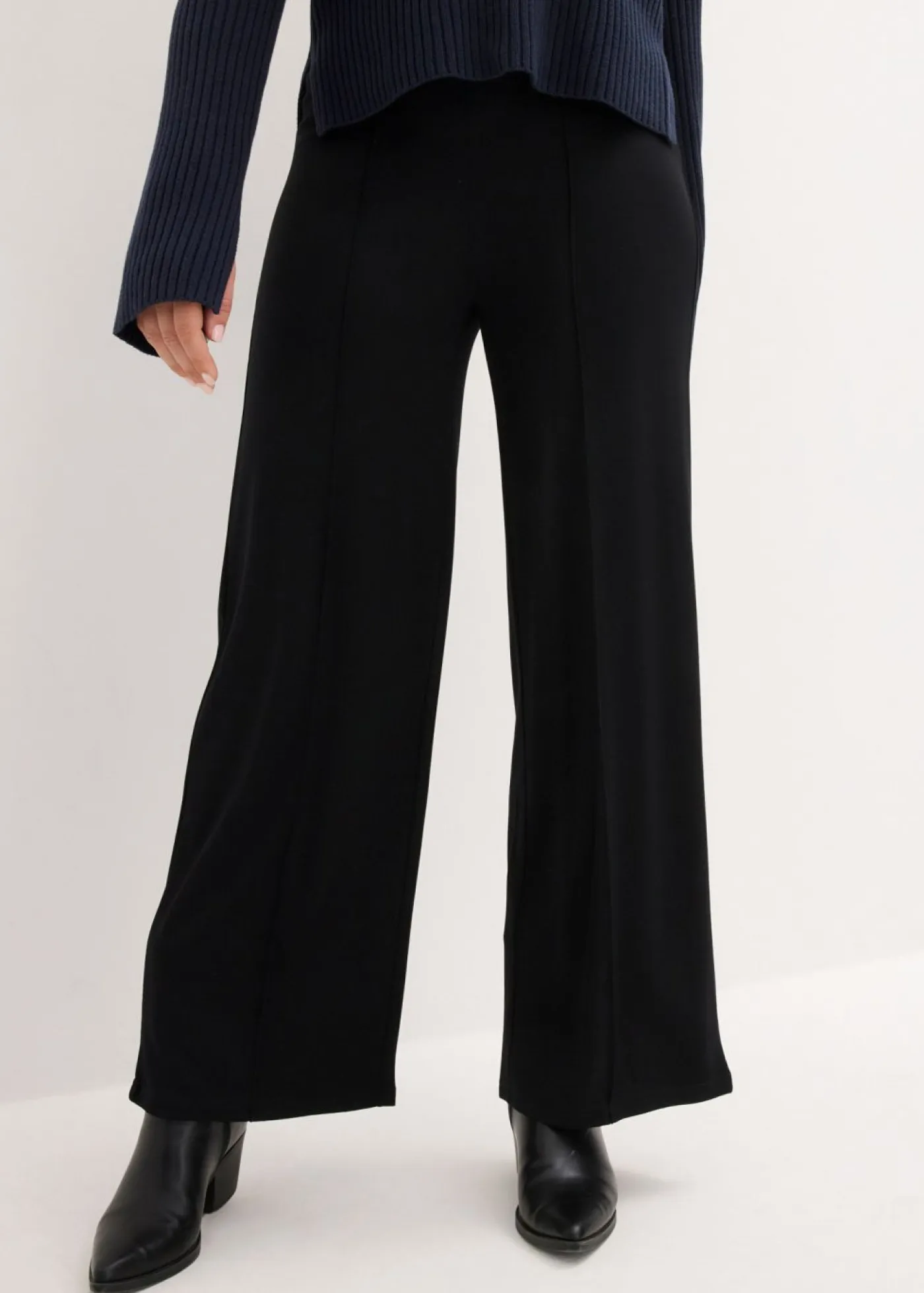 Outlet Pantalón de punto Mujer Ropa Cómoda|Pantalones