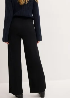 Outlet Pantalón de punto Mujer Ropa Cómoda|Pantalones