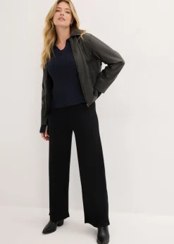 Outlet Pantalón de punto Mujer Ropa Cómoda|Pantalones