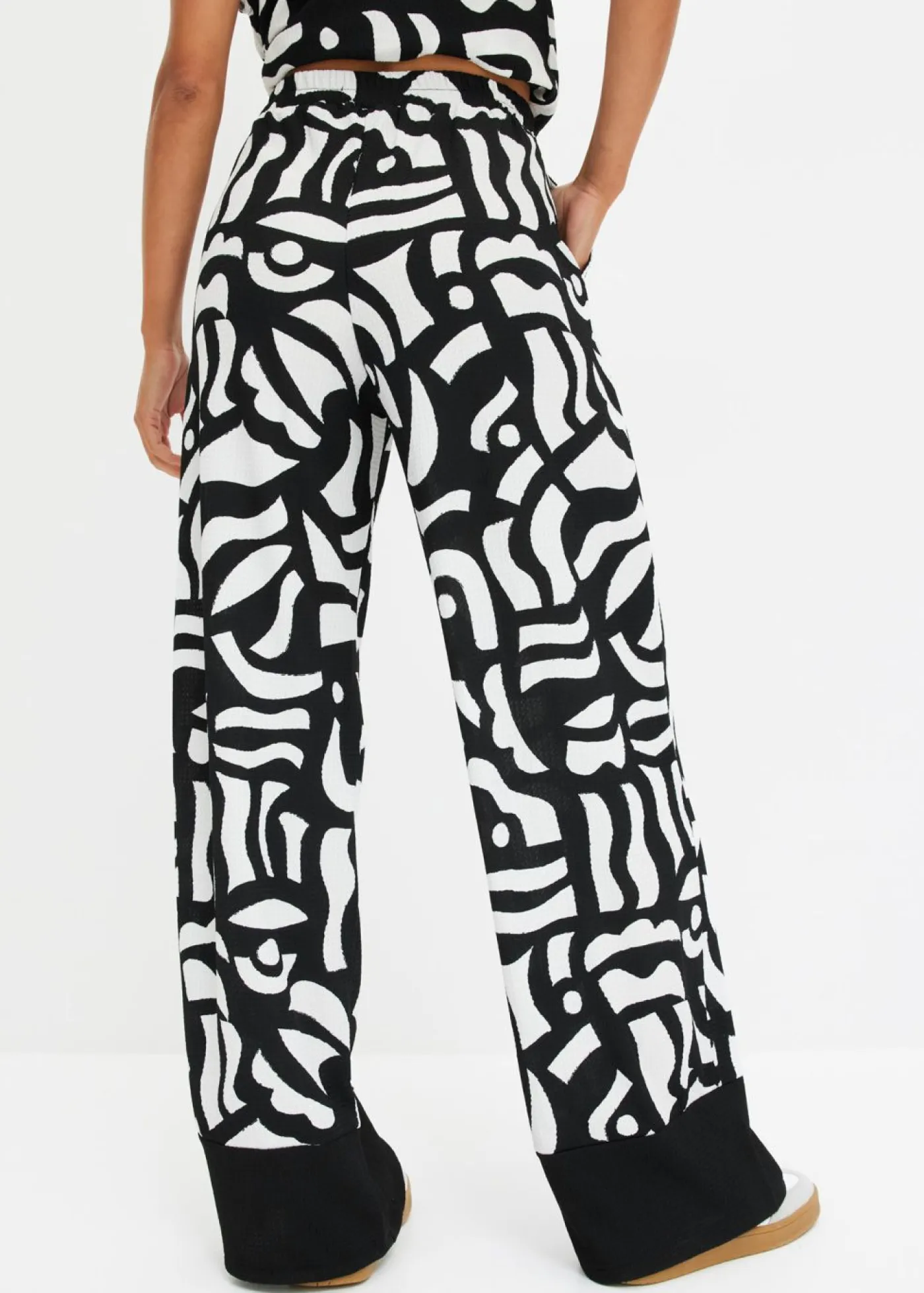 Sale Pantalón de punto Mujer Tallas Pequeñas|Pantalones