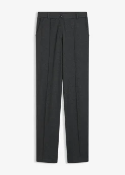 Online Pantalón de punto de algodón con ribete Mujer Pantalones