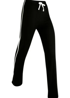 Discount Pantalón de punto de algodón con elástico Mujer Básicos|Pantalones