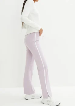 Discount Pantalón de punto de algodón con elástico (2 unidades) Mujer Básicos|Pantalones
