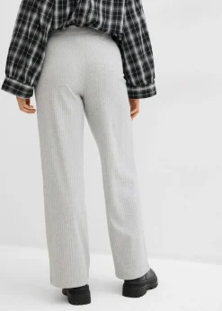 Sale Pantalón de punto de canalé (2 unidades) Mujer Pantalones