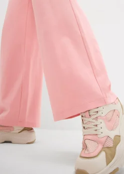 Sale Pantalón de punto de interlock Mujer Pantalones