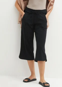 Pantalón de punto de mezcla de algodón Mujer Pantalones